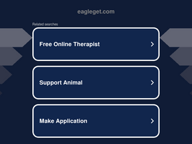 'eagleget.com' screenshot