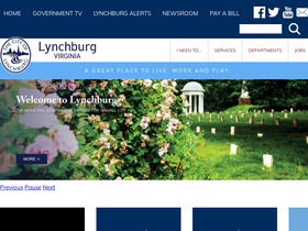 'lynchburgva.gov' screenshot