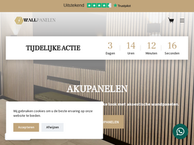 Wallpanelen homepage screenshot