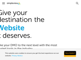 'simpleviewinc.com' screenshot