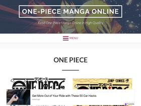 'read-onepiecemanga.com' screenshot
