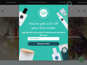 frenchparfumerie.co.za homepage screenshot