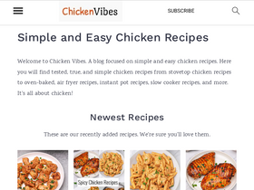 'chickenvibes.com' screenshot