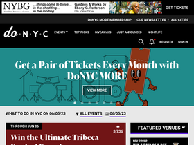 'donyc.com' screenshot