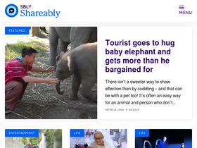 'shareably.net' screenshot