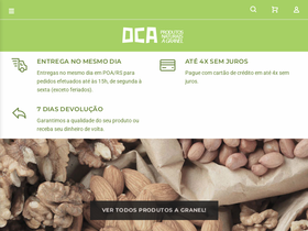 ocanatural.com.br homepage screenshot