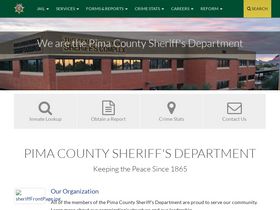 'pimasheriff.org' screenshot