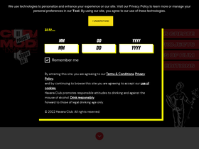 'havana-club.com' screenshot