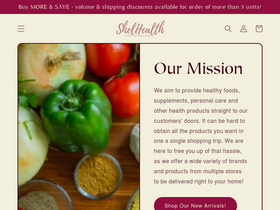 'shelhealth.com' screenshot