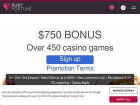 'rubyfortune.com' screenshot