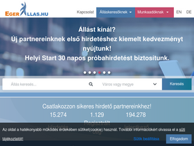 'egerallas.hu' screenshot