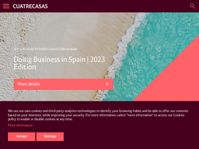 'cuatrecasas.com' screenshot