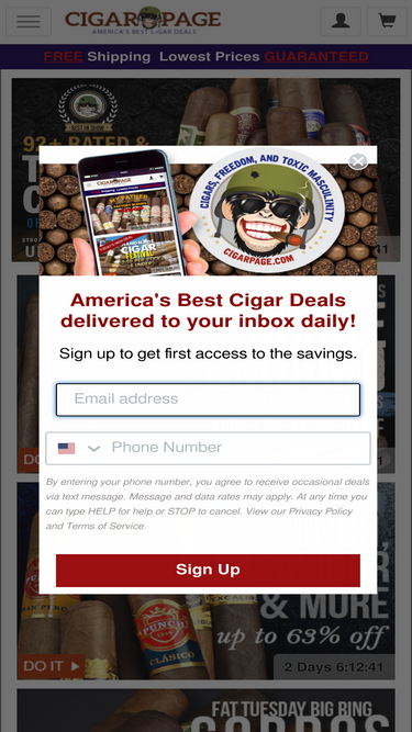 cigarpage.com