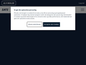 'sats.dk' screenshot