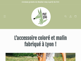 piolou.fr homepage screenshot