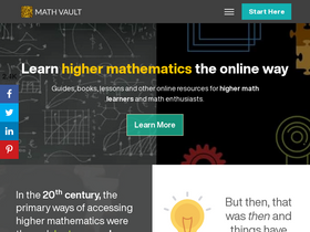 'mathvault.ca' screenshot