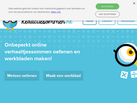 'redactiesommen.nl' screenshot