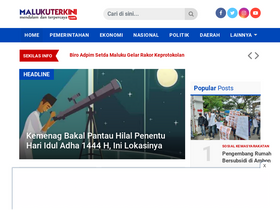 'malukuterkini.com' screenshot