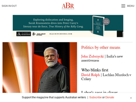 'australianbookreview.com.au' screenshot