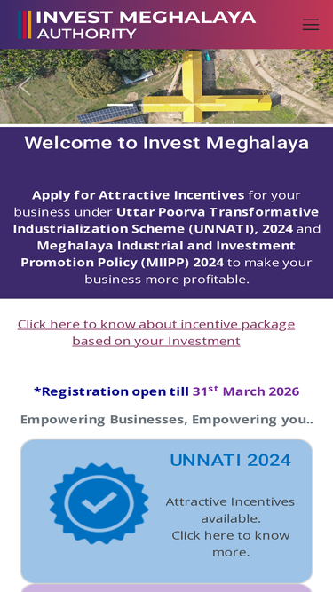 investmeghalaya.gov.in