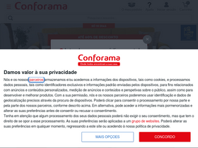 'madeira.conforama.pt' screenshot