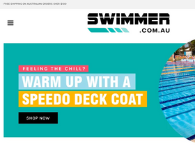 'swimmer.com.au' screenshot