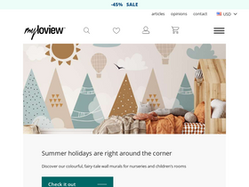 'myloview.com' screenshot