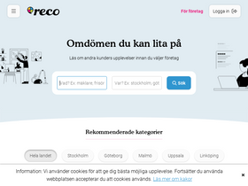'reco.se' screenshot