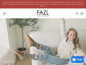 shopfazl.com homepage screenshot