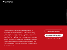 'olympiahall.com' screenshot