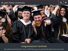 'sjf.edu' screenshot