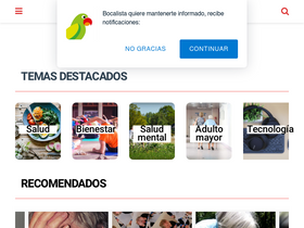 'bocalista.com' screenshot