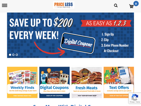 'mypricelessfoods.com' screenshot