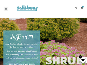 'salisburygreenhouse.com' screenshot