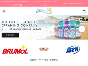 Littlespanishcleaningcompany homepage screenshot