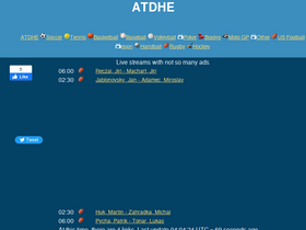 'atdhes.eu' screenshot