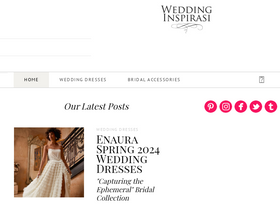 'weddinginspirasi.com' screenshot