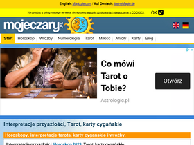 'mojeczary.pl' screenshot