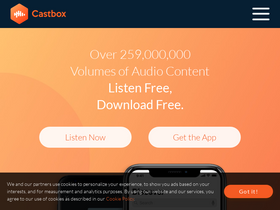 'castbox.fm' screenshot