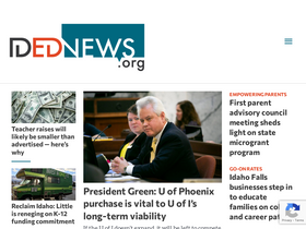 'idahoednews.org' screenshot