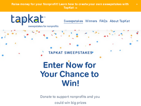 'tapkat.org' screenshot