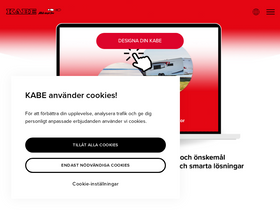 'kabe.se' screenshot