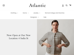 atlanticnantucket.com homepage screenshot