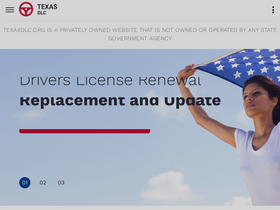 'texasdlc.org' screenshot