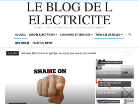 'installation-renovation-electrique.com' screenshot