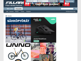 'fillarifoorumi.fi' screenshot