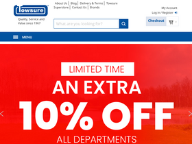 'towsure.com' screenshot