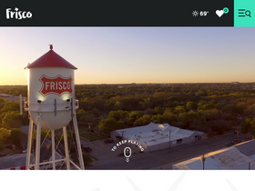 'visitfrisco.com' screenshot