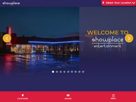 'showplacecinemas.com' screenshot
