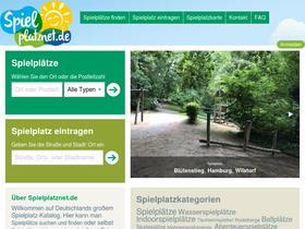 'spielplatznet.de' screenshot